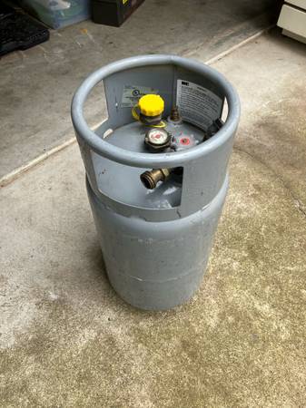 Propane tank, forklift 1
