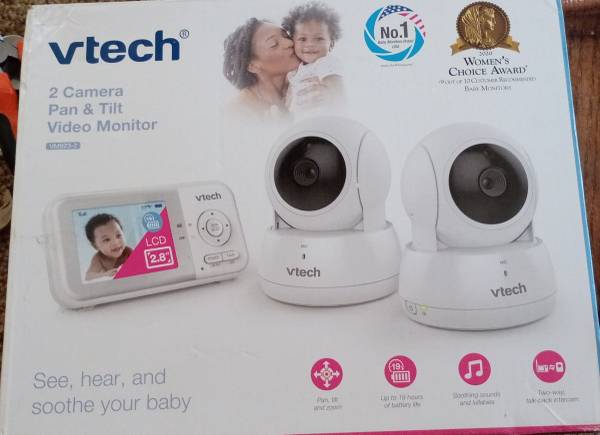VTech two camera pan and tilt video monitor 1
