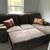 *Serta 3-Cusion Sofa w/Storage Chaise + Pull Out Bed - Like New - $900 2 thumbnail