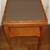 ONE Chippendale Style Two Tier Side Table with Faux Leather Inset 3 thumbnail