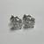 2.ctw Natural diamond Studs 14k white gold G/VS 3 thumbnail