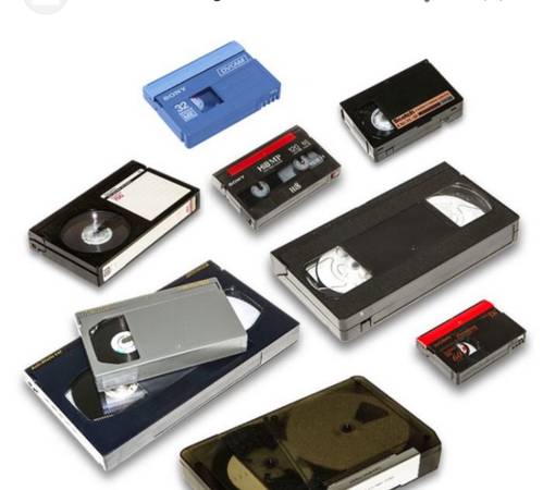 Transfer hi-8, video8, vhs, vhs-c, mini-dv tapes to digital computer file 1