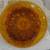﻿12"R INDIANA GLASS egg plate.1970s.  Amber colored with saw tooth rim 3 thumbnail