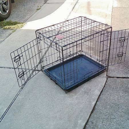 24" Pets Dog Crate  Double Door Folding Metal Dog Crates - $30 (Staten Island)63471463612675122