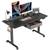 FEZIBO 48 x 24 inch Electric Standing Desk with Fabric Drawer, Splice 1 thumbnail