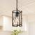 NEW -(Set of 2) Mini Modern Farmhouse 1 Bulb Cylinder Pendant Lights 2 thumbnail