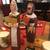 Thanksgiving table~home~pilgrim statues figures/candle holders 5 thumbnail