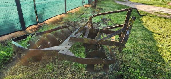 Tractor disc offset 14 blade, 3 point 1