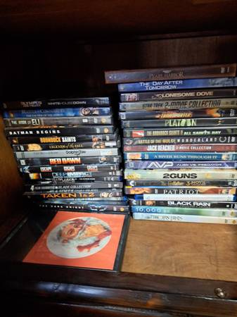 Over 100 dvds 1