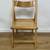 Vintage Folding Beechwood Cane Chair 1 thumbnail