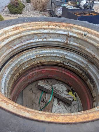 Tractor wheels and tires 1