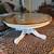 OAK Coffee Table -  Shabby Chic -  Solid Oak. - 42" 1 thumbnail