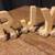 17X WOODEN TRAIN PIECES LETTER BOWLING CHICAGO BULLS RABBIT 6 thumbnail