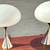 ORIGINAL Mid Century Laurel  Mushroom Table Lamps Bill Curry 11 thumbnail