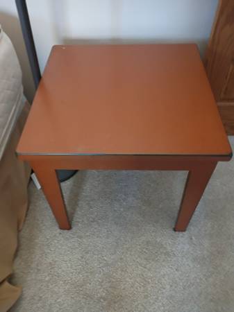 Wood End Table 1