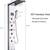 FUZ Contemporary Shower Panel Tower System Stainless Steel 4 thumbnail