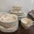 34-Piece Antique Dinner Set The Edwin M. Knowles Pink Floral Pattern 3 thumbnail
