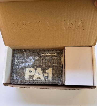 Whirlwind PA-1 Personal Amplification System 1