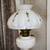 Aladdin Model B Oil Lamp White with Shade 3 thumbnail