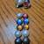 Vintage gold tone clip on magnetic earrings 1 thumbnail