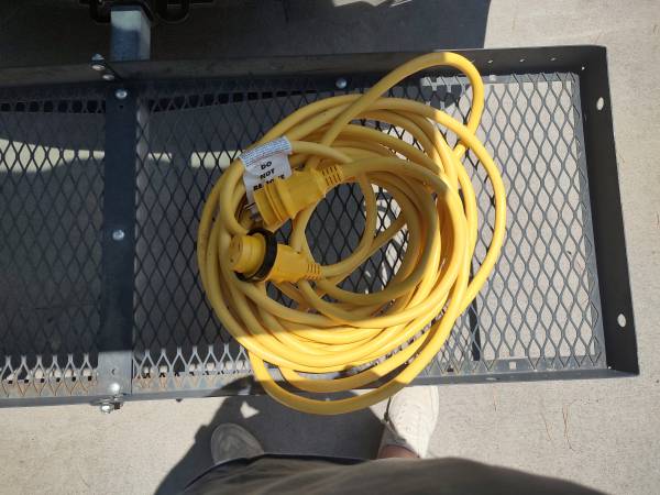 50' MARINCO POWER CORD 30AMP - LIKE NEW 1