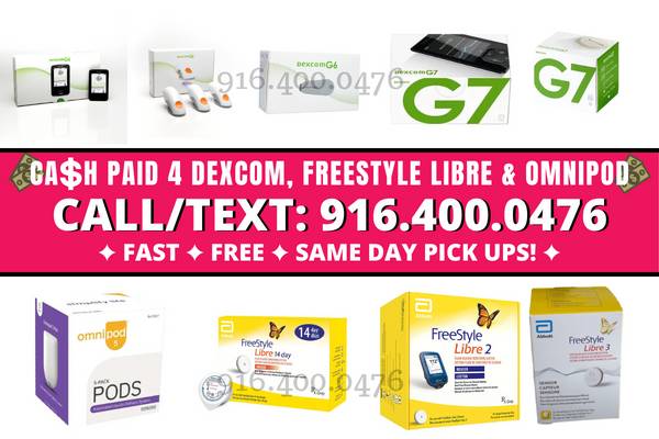 CASH PAID FOR DIABETIC TEST STRIPS & DIABETIC SUPPLIES 1