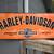 Vintage Large Harley Davidson porcelain metal sign 1 thumbnail