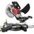 NEW Chicago Electric 10" 15 Amp Sliding Compound Miter Saw And Stand 4 thumbnail