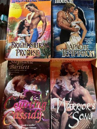 Vintage Romance Book Bundle-200 paperbacks 1