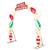 NEW MEMBER'S MARK 8 FT PRE-LIT STACKED ORNAMENT CHRISTMAS ARCH – $325 3 thumbnail