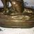 Antique Art Deco Bronze Cast German Shepherd Single Bookend 7 thumbnail