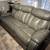 Leather reclining couch 3 thumbnail