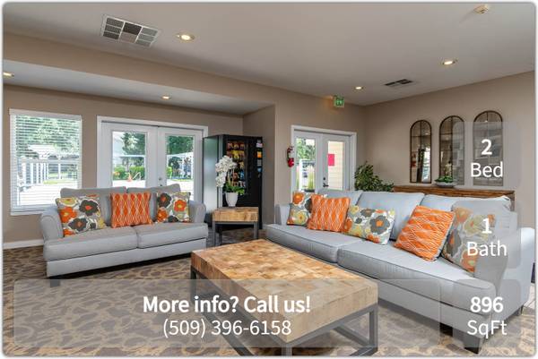$1,373 / 2br - 896ft2 - Our serene, garden-style 2 bed, 1 bath is waiting for you! 896 sqft (Kennewick)63697245828867121