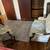 Vintage armchair and love seat set upholestered solid wood great cond. 1 thumbnail
