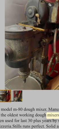 working Dough mixer 1
