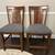 Stunning High-End Solid Wood Mahogany Veneer Dining Table + 6 Chairs 7 thumbnail