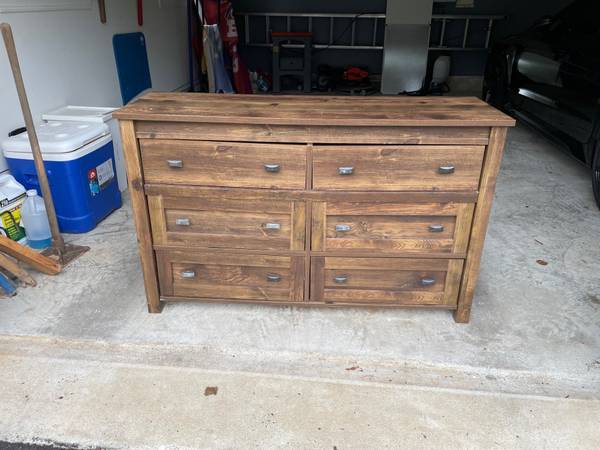 FREE 54" wooden dresser 1
