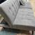 66”W Futon Couch Bed 🚚 extra Sofá gris, futón 4 thumbnail