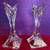 glass candle holders (pair) 4 thumbnail