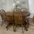 Solid Wood Dining Table with 6 Windsor Chairs 3 thumbnail