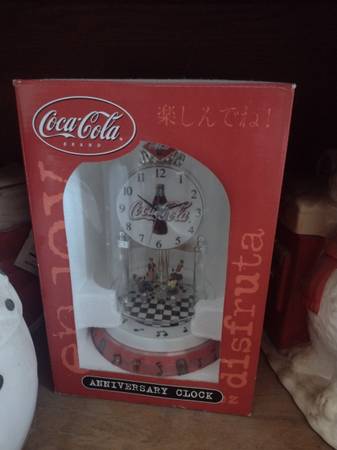 Coke cola anniversary clock 1
