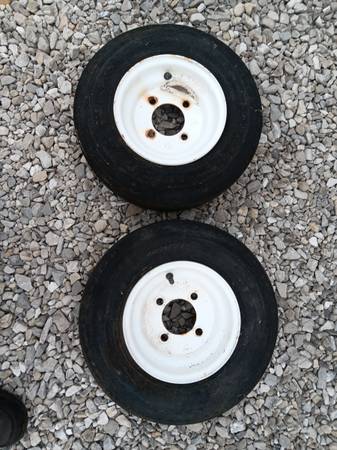 2 Utility  Wheels  4 lug 1