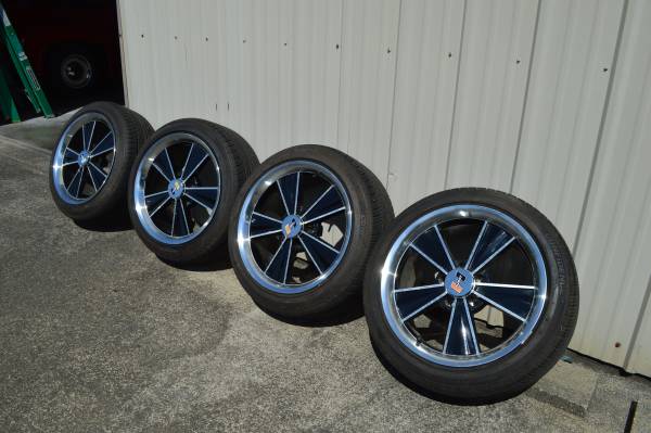 17 x 9 Hurst wheels 5 on 4 1/2 pattern + 225 45 17 tires 1
