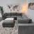 Ashley Sectional Couch 4 thumbnail