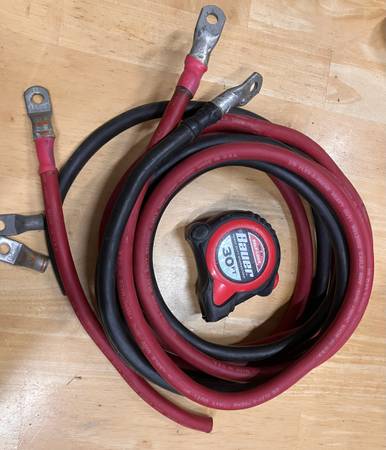 2/0 Flexiprene Heavy Duty Electrical Cable - Marine, Solar or Welding - 22 feet 1