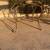 Awesome mosaic table with wrought iron  stand and four beautiful chair 4 thumbnail