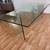 Modern glass dining room table 4 thumbnail