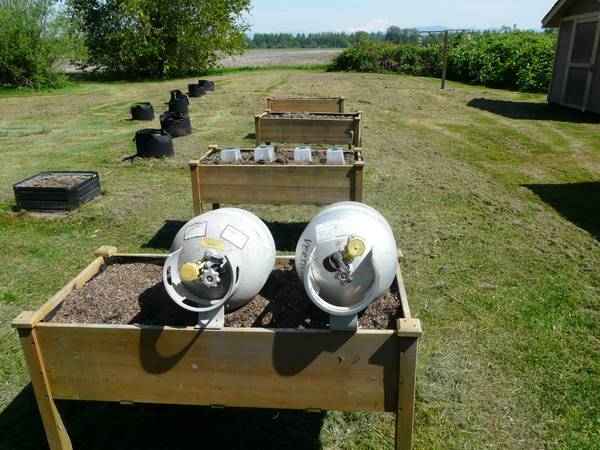 Aluminum 20 lb. Horizontal Propane Tanks - $175 (Ferndale)629729444423711222