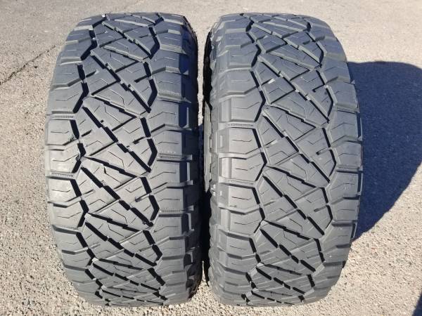 Two (2) 12ply LT35x12.50R18 Nitto Ridge Grappler Load Range F tires 1
