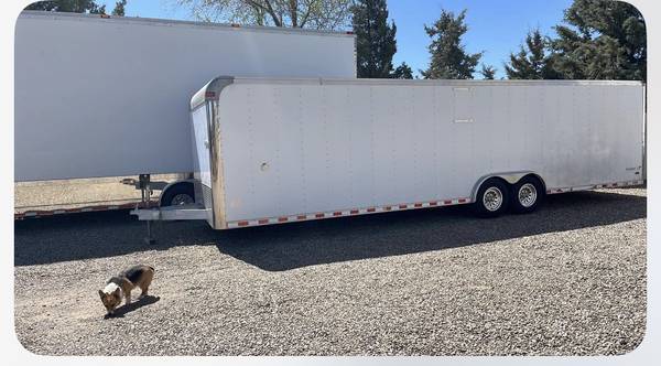 01 Pace 30’ enclosed Trailer 1